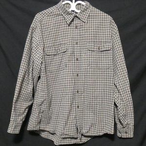 GAP | large | Button Down Casual Checked Utility Shirt | GUC